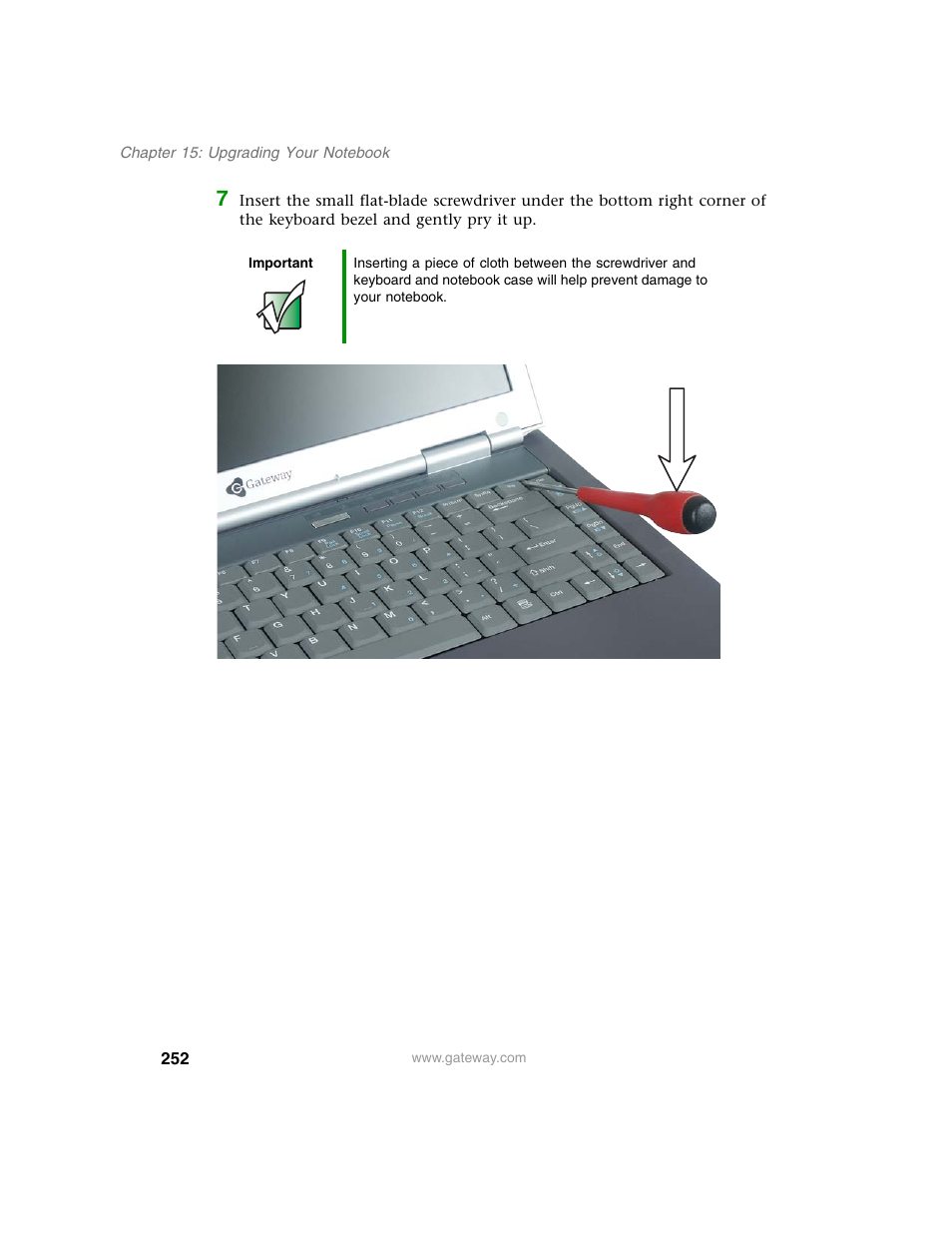 Gateway M350 User Manual | Page 262 / 334