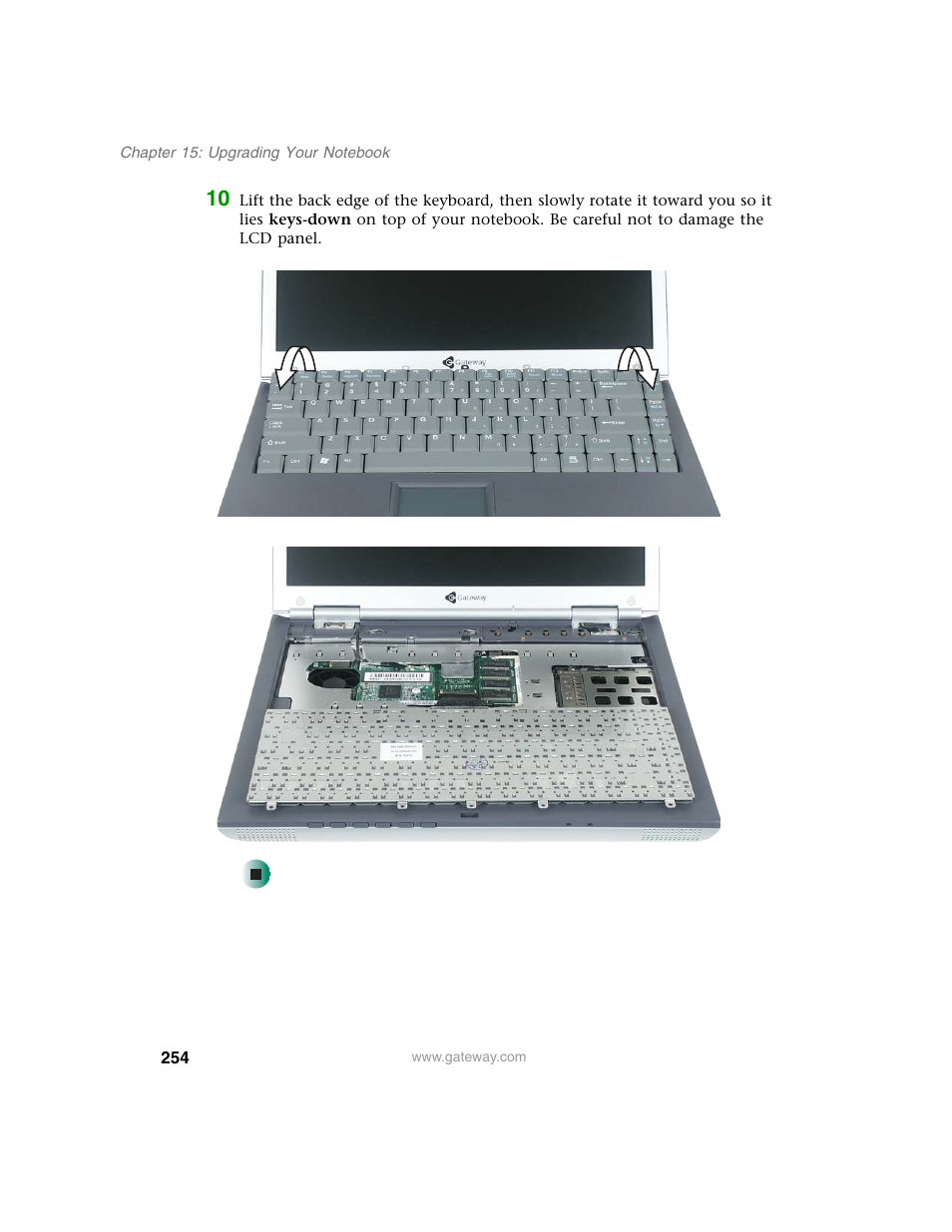 Gateway M350 User Manual | Page 264 / 334