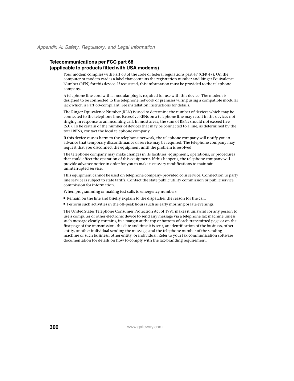 Gateway M350 User Manual | Page 310 / 334