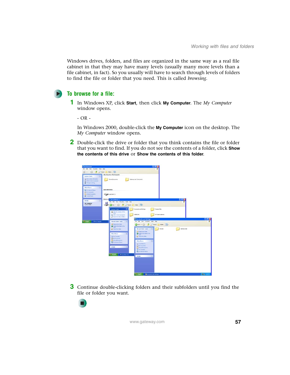 Gateway M350 User Manual | Page 67 / 334