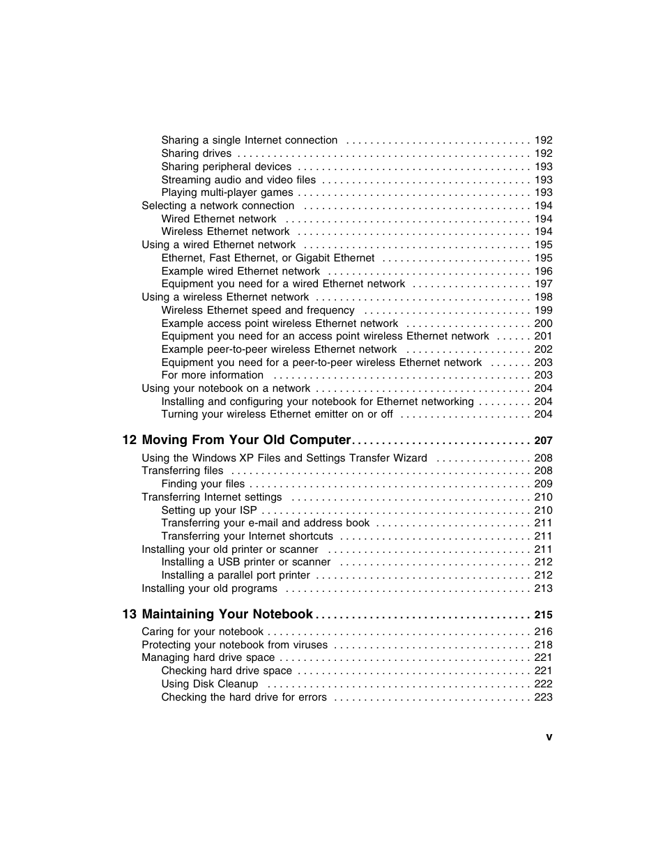 Gateway M350 User Manual | Page 7 / 334