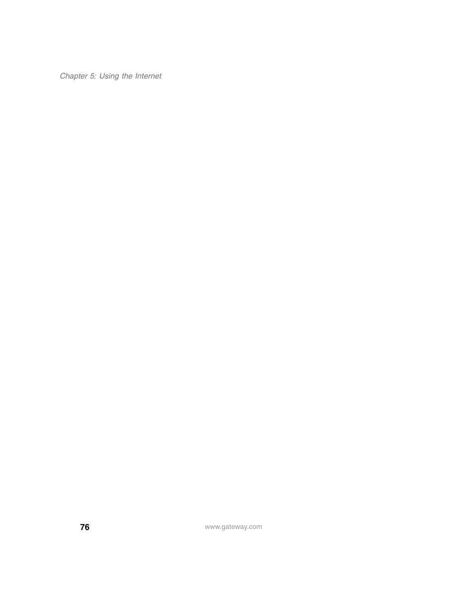 Gateway M350 User Manual | Page 86 / 334