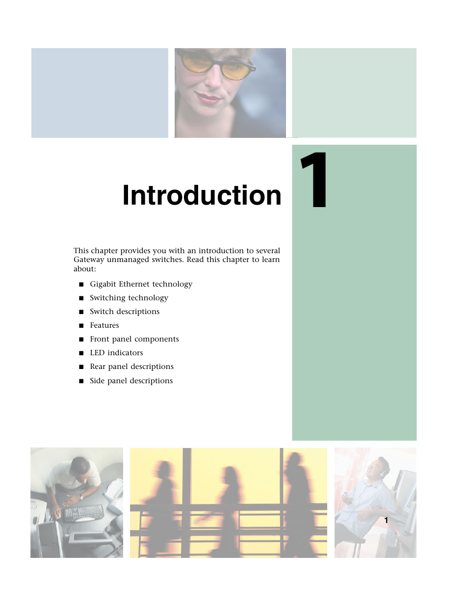 Gateway Unmanaged Ethernet Switch User Manual | Page 4 / 44