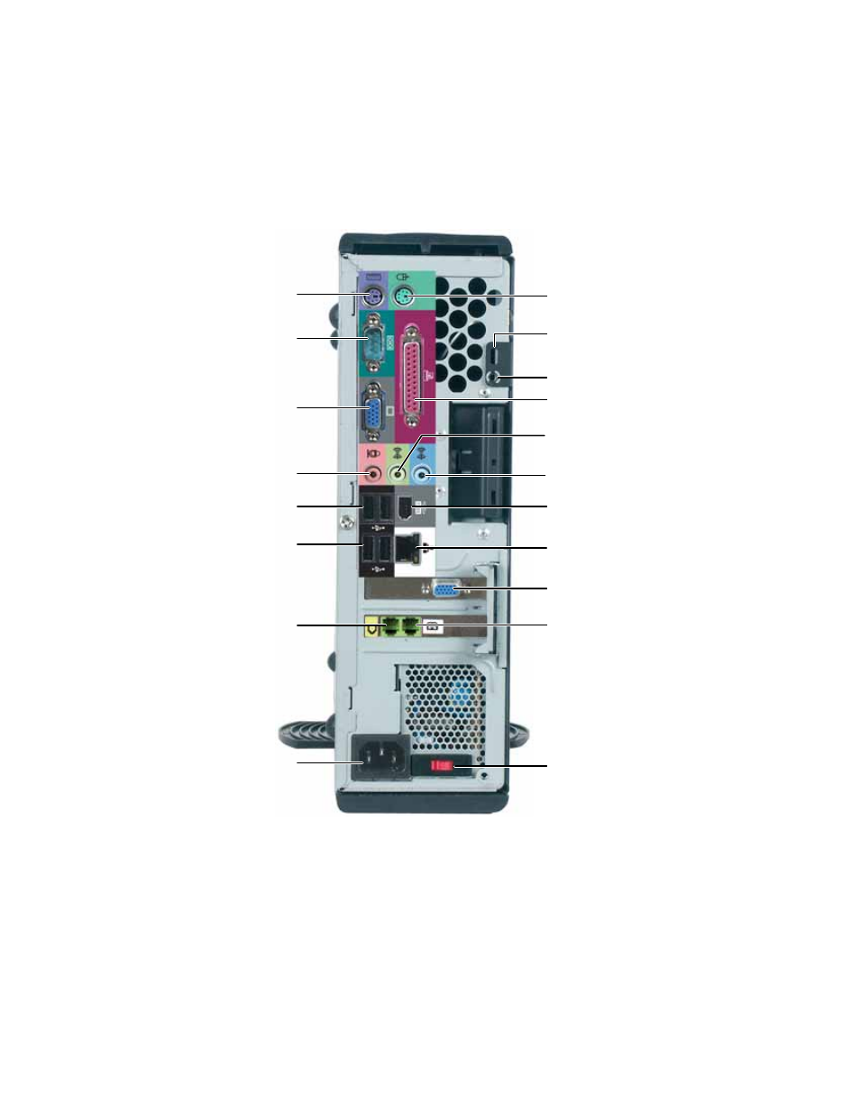 Back | Gateway E-4300 User Manual | Page 14 / 144