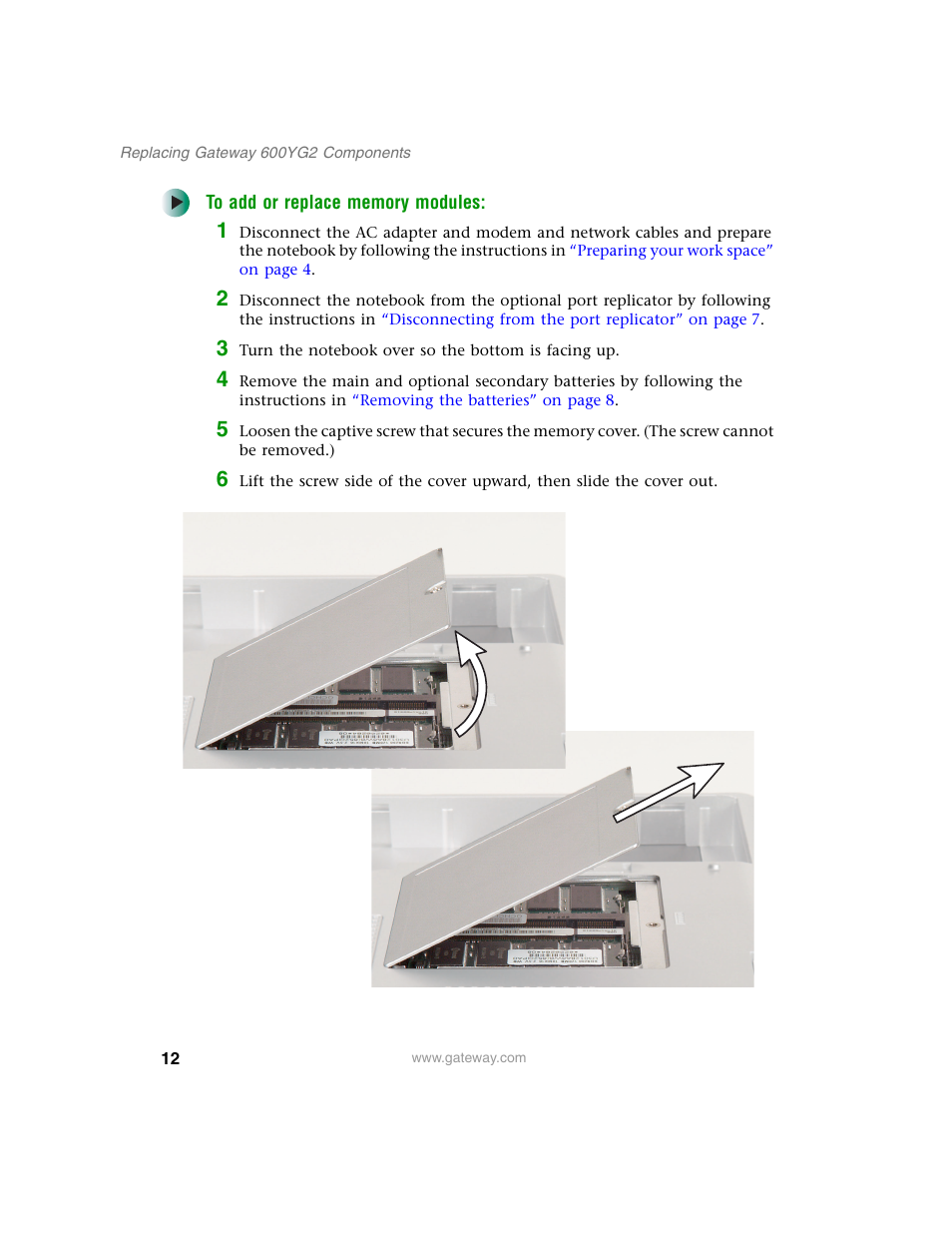 Gateway 600YG2 User Manual | Page 17 / 103