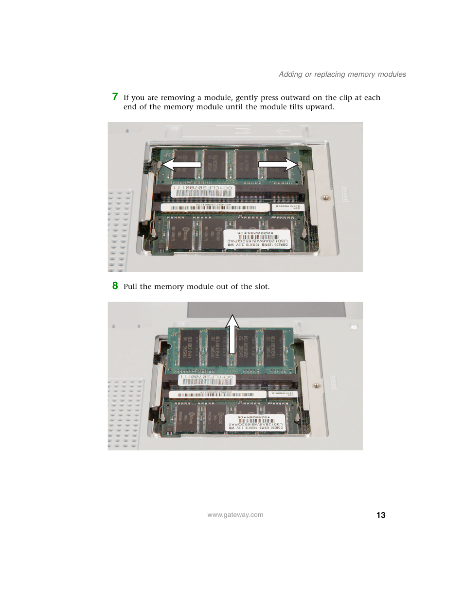 Gateway 600YG2 User Manual | Page 18 / 103
