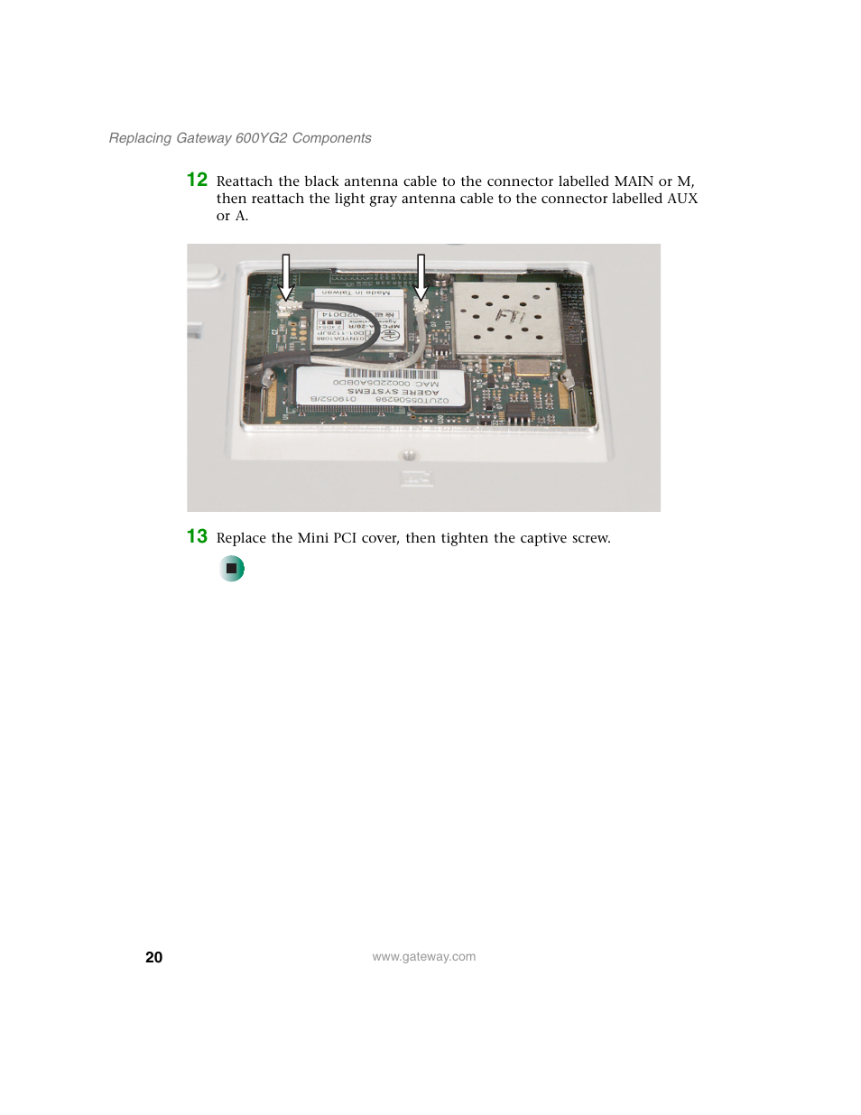Gateway 600YG2 User Manual | Page 25 / 103