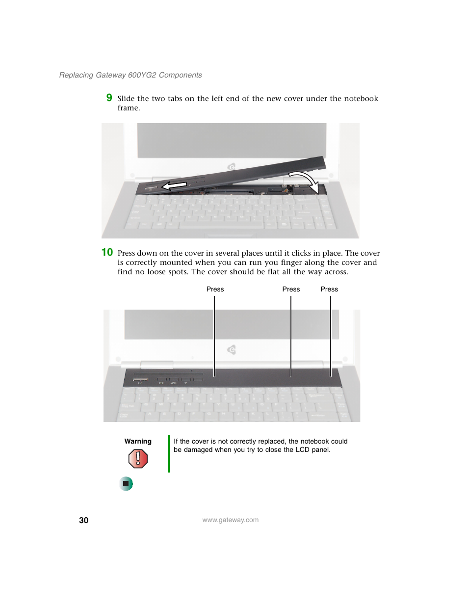 Gateway 600YG2 User Manual | Page 35 / 103