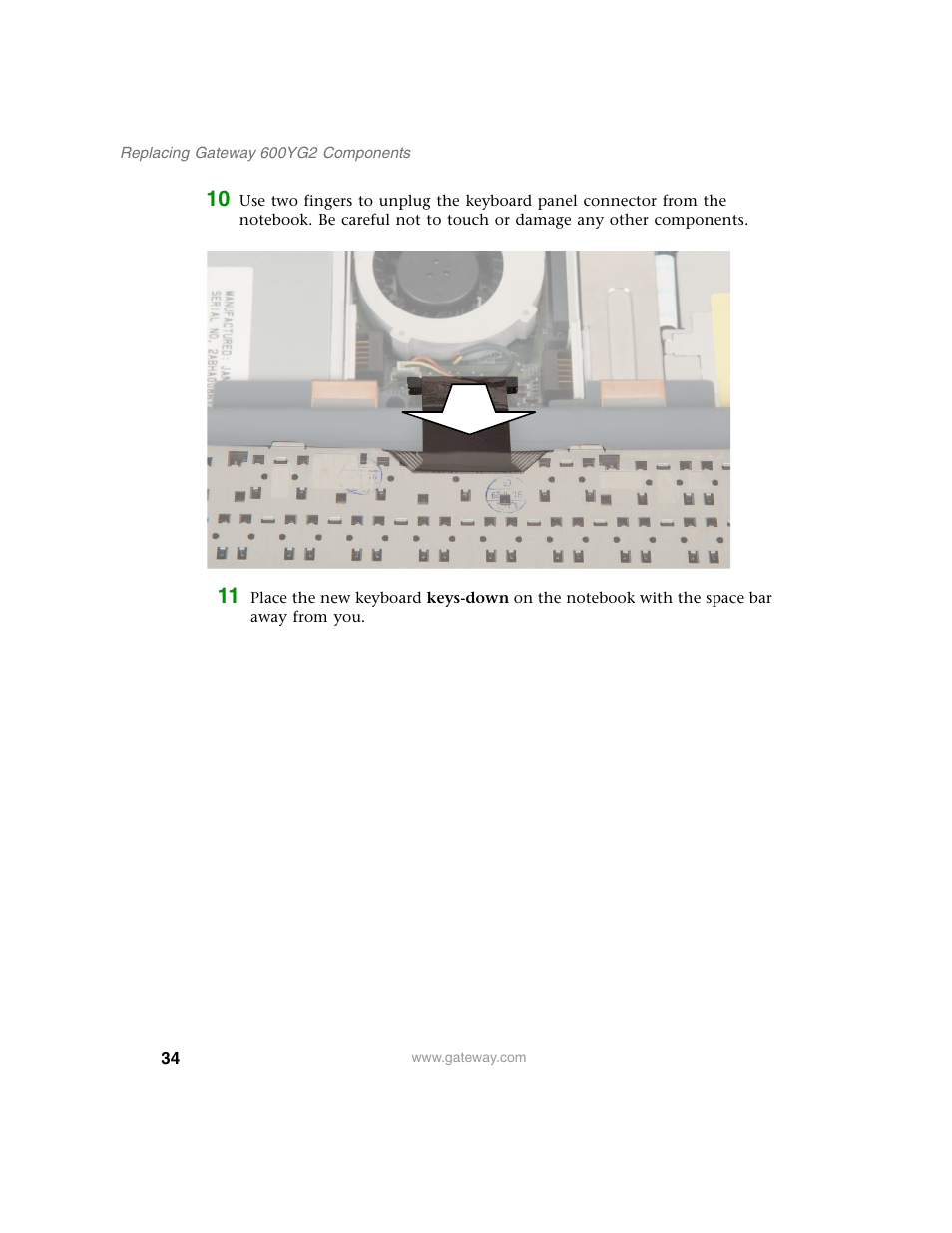 Gateway 600YG2 User Manual | Page 39 / 103