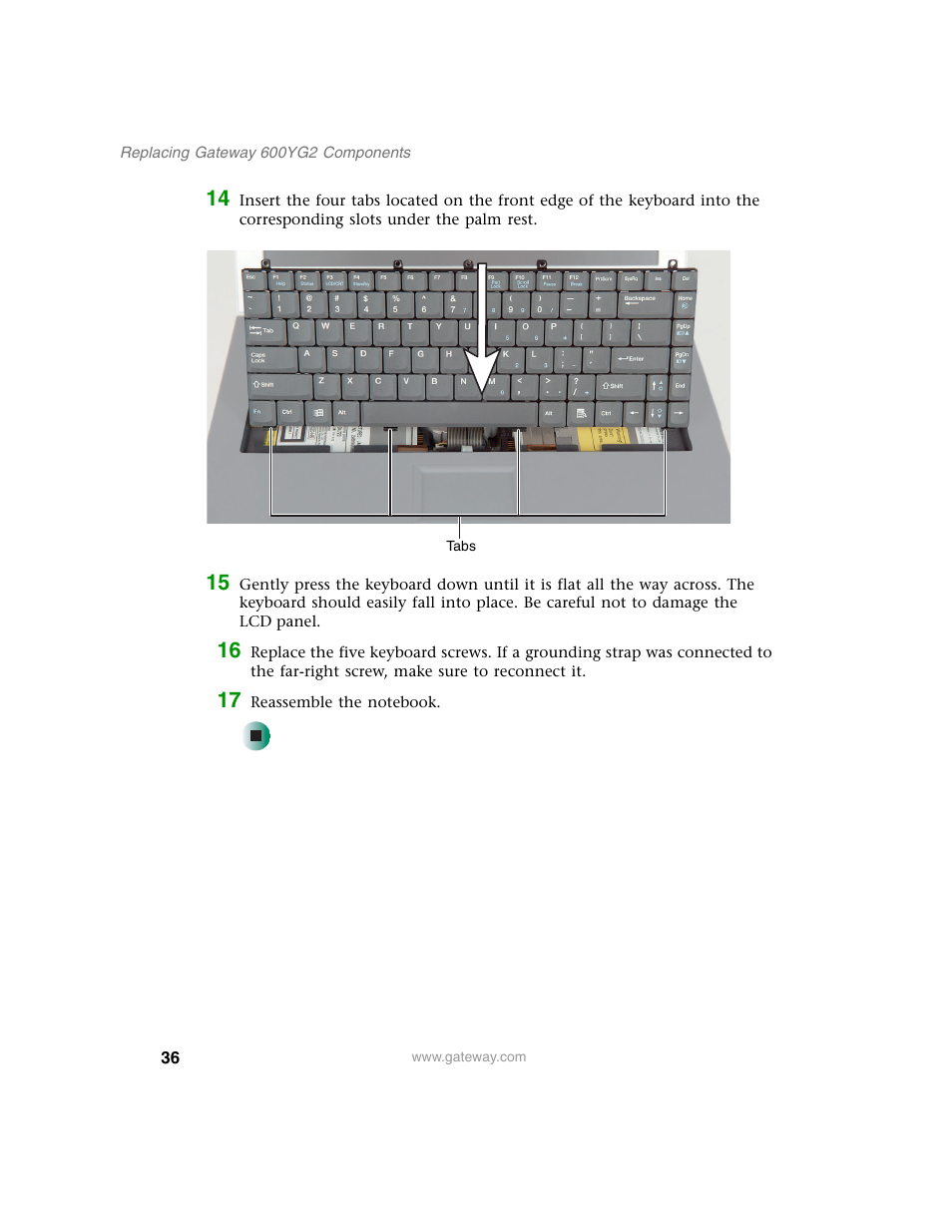 Gateway 600YG2 User Manual | Page 41 / 103