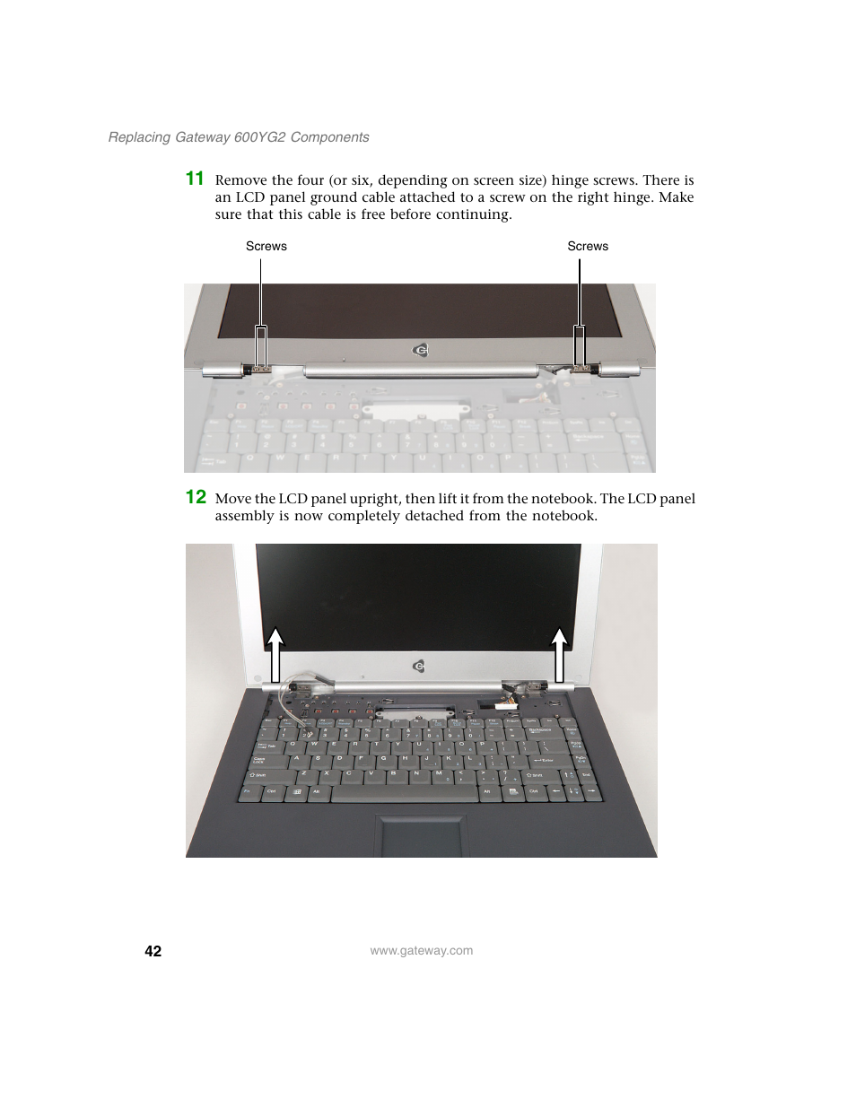 Gateway 600YG2 User Manual | Page 47 / 103