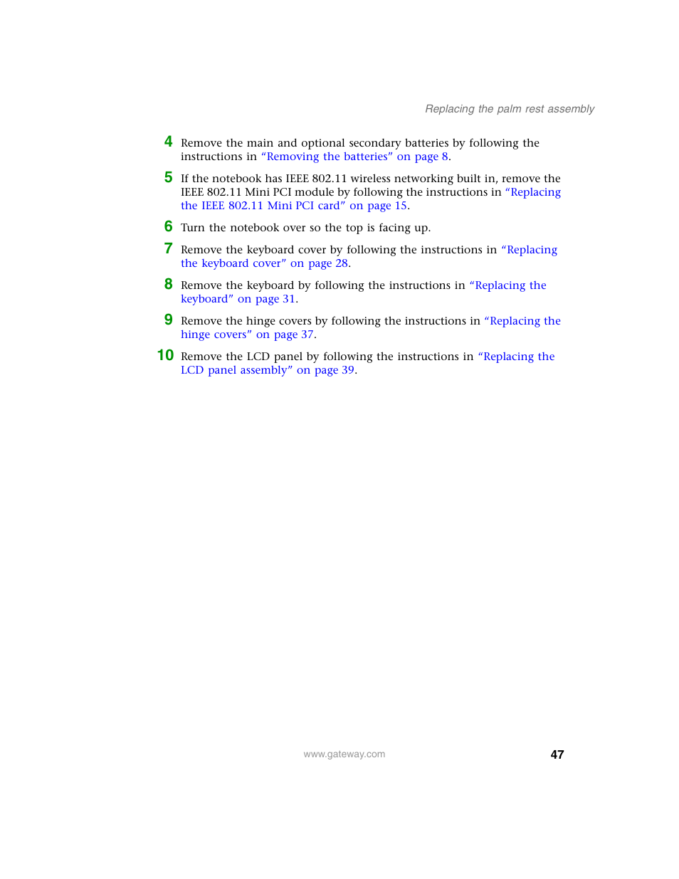 Gateway 600YG2 User Manual | Page 52 / 103