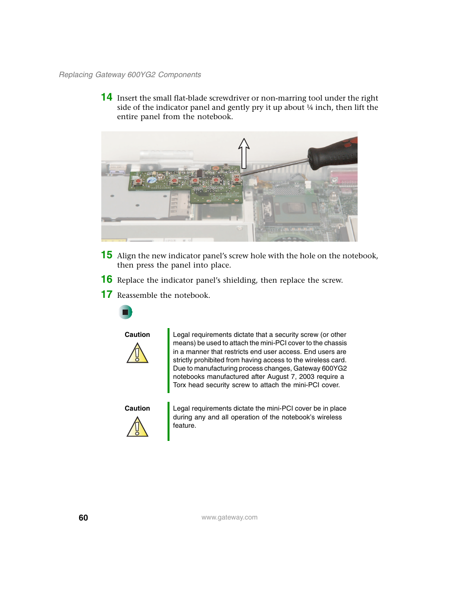 Gateway 600YG2 User Manual | Page 65 / 103