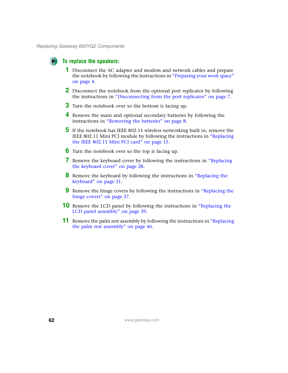 Gateway 600YG2 User Manual | Page 67 / 103