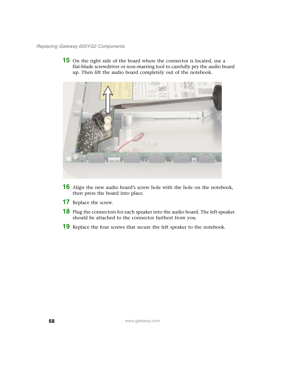 Gateway 600YG2 User Manual | Page 73 / 103
