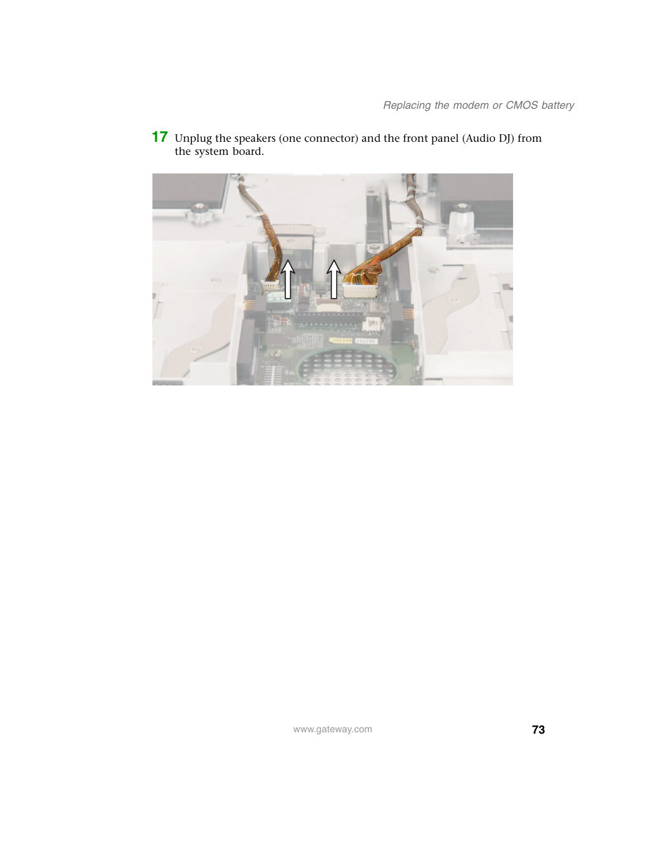 Gateway 600YG2 User Manual | Page 78 / 103