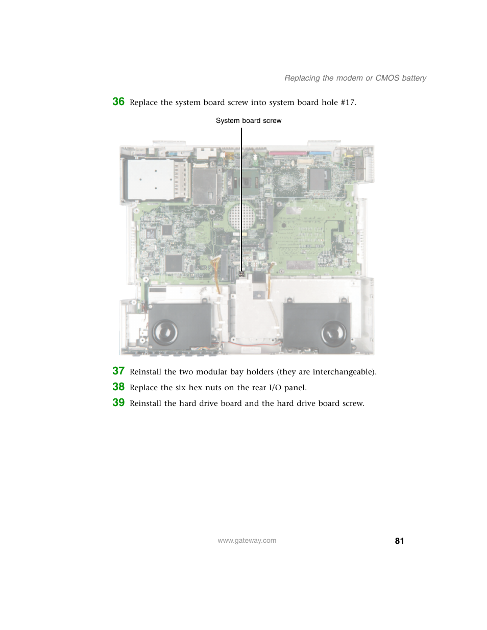 Gateway 600YG2 User Manual | Page 86 / 103
