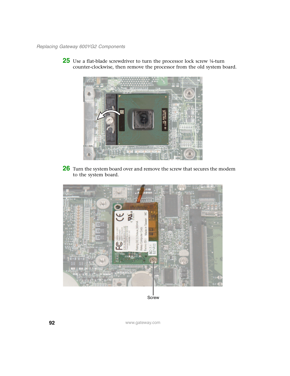 Gateway 600YG2 User Manual | Page 97 / 103