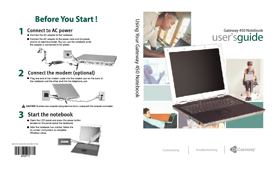 Gateway 450 User Manual | 329 pages