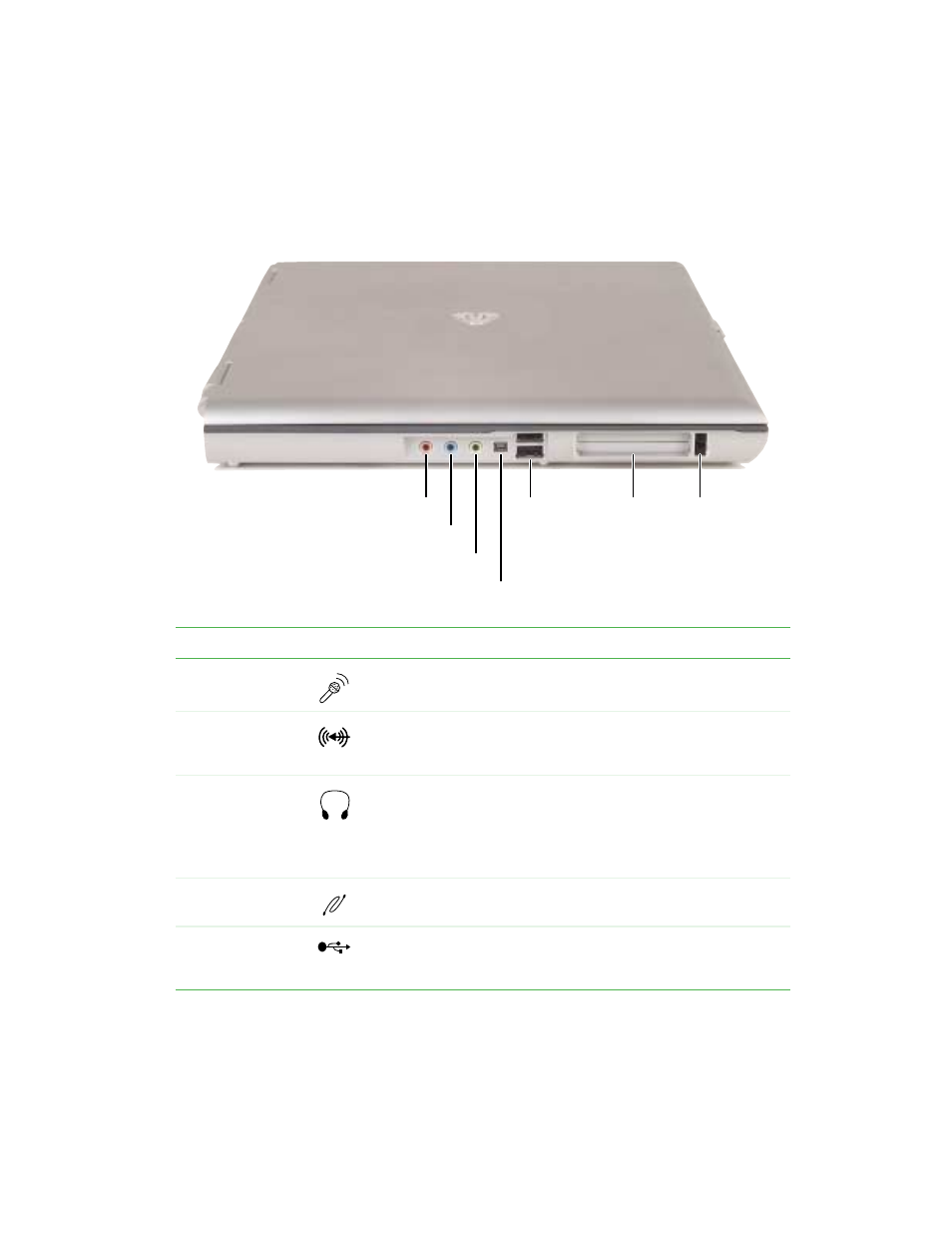 Left side | Gateway 450 User Manual | Page 14 / 329