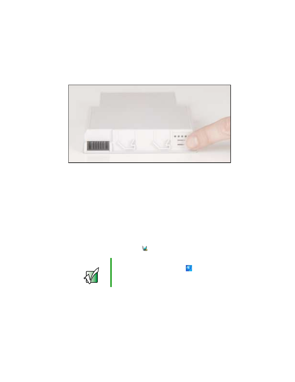 Recharging the battery | Gateway 450 User Manual | Page 152 / 329