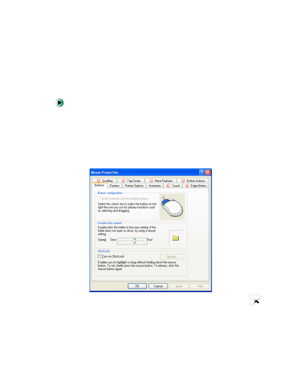 Changing the touchpad settings | Gateway 450 User Manual | Page 190 / 329