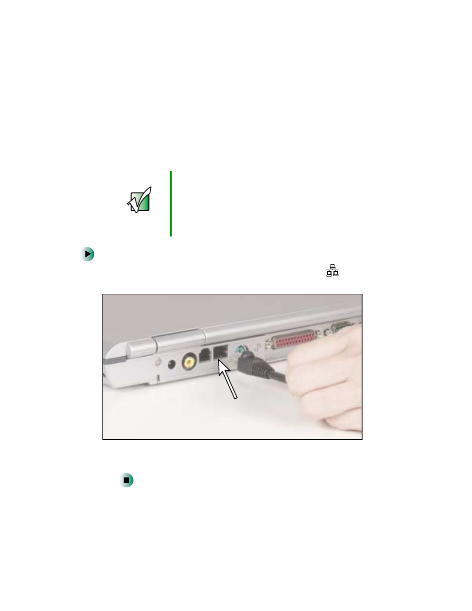 Connecting to a wired ethernet network | Gateway 450 User Manual | Page 47 / 329