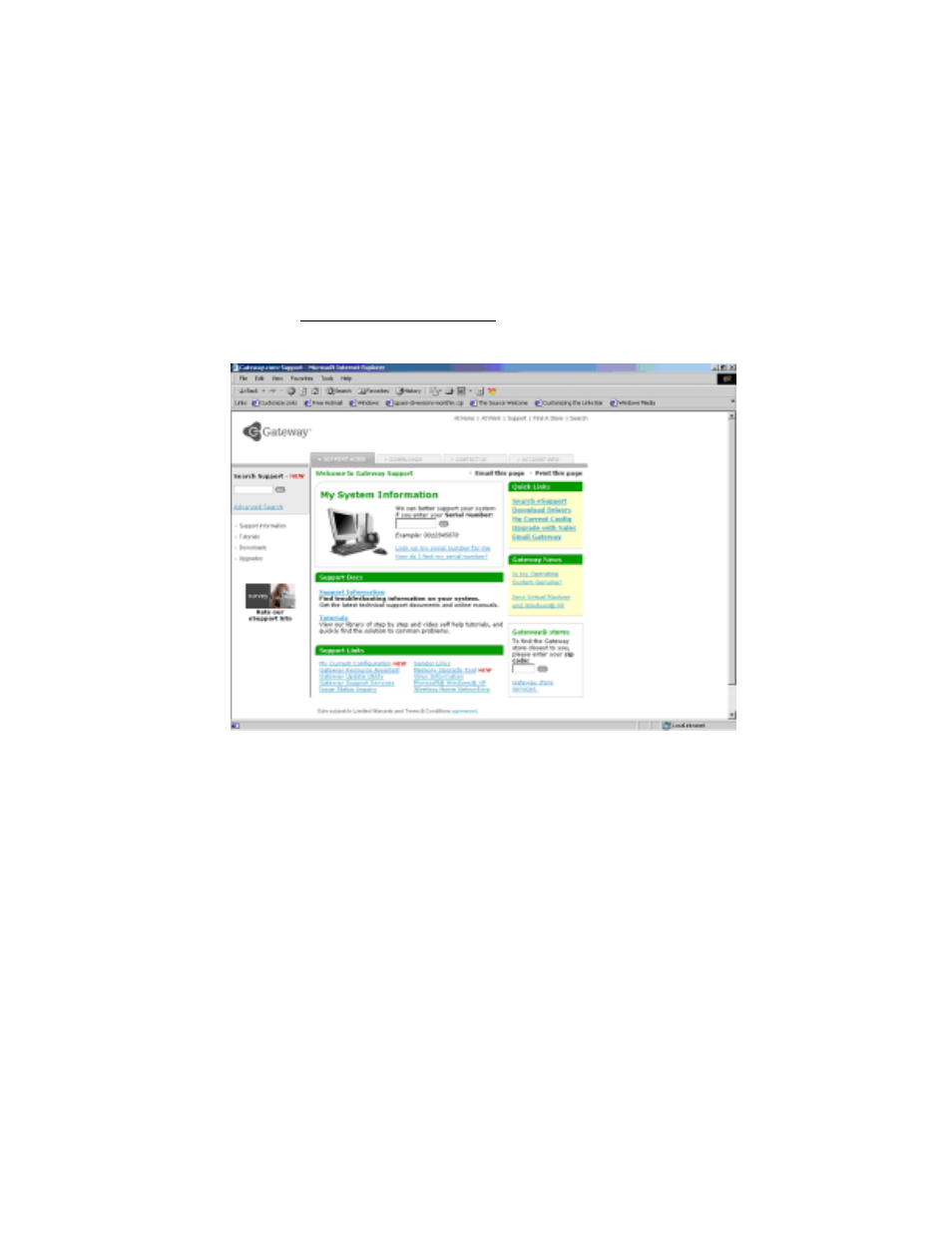 Gateway web site | Gateway 450 User Manual | Page 56 / 329
