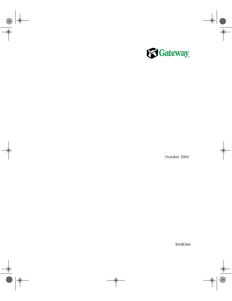 Gateway 7400 User Manual | 156 pages