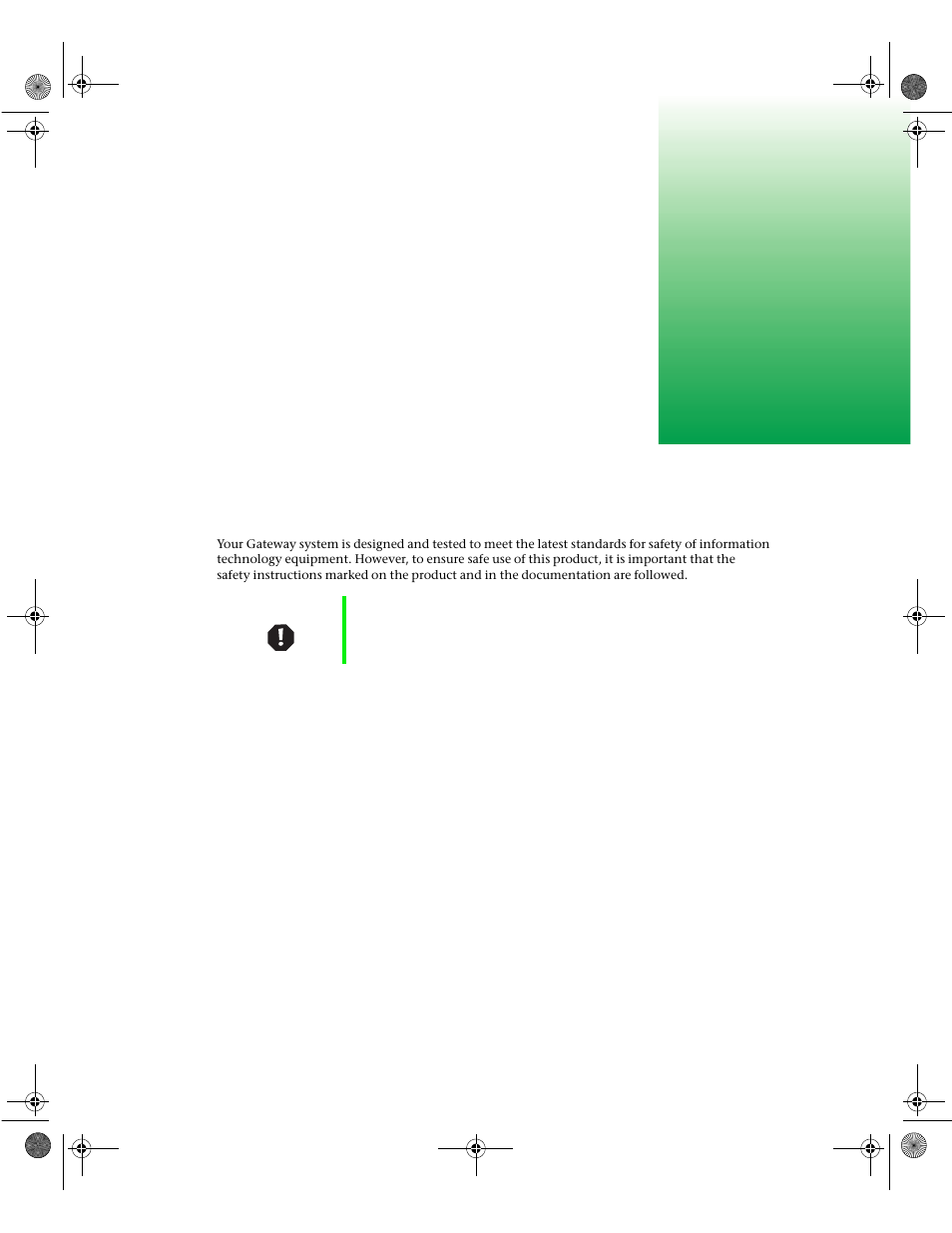 Safety and regulatory information, Important safety information | Gateway 7400 User Manual | Page 133 / 156