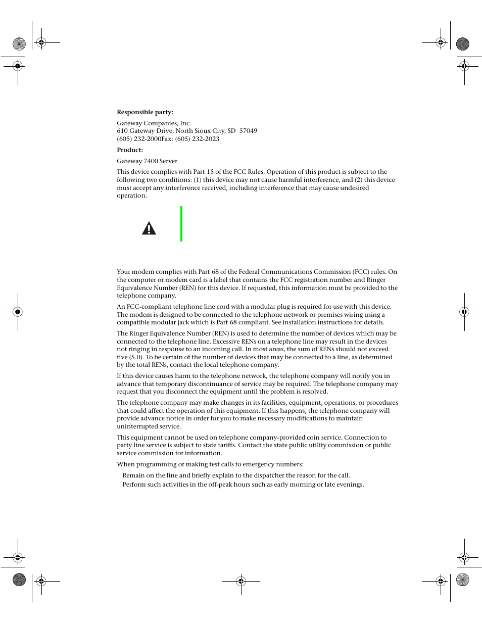 Gateway 7400 User Manual | Page 137 / 156
