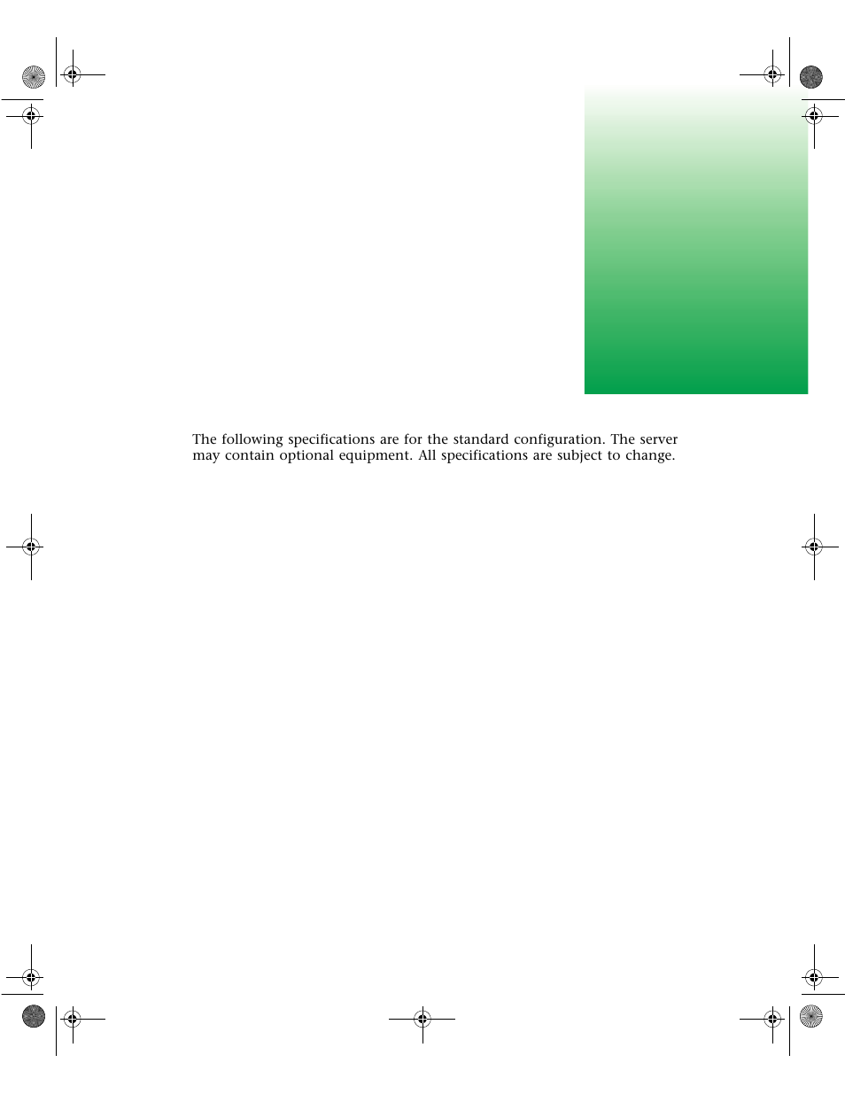 System specifications | Gateway 7400 User Manual | Page 141 / 156