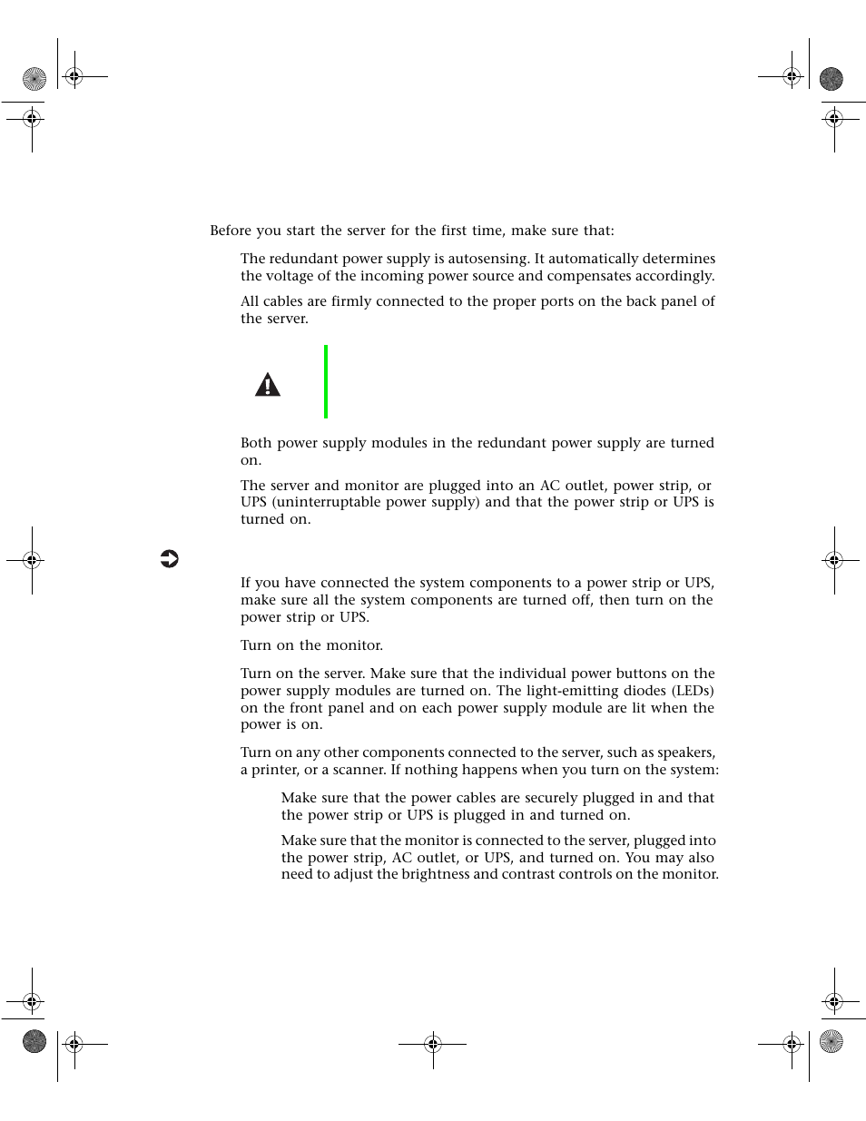 Starting the server | Gateway 7400 User Manual | Page 25 / 156