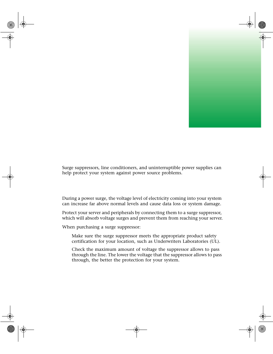 Managing your system, Protecting against power source problems, Surge suppressors | Gateway 7400 User Manual | Page 99 / 156