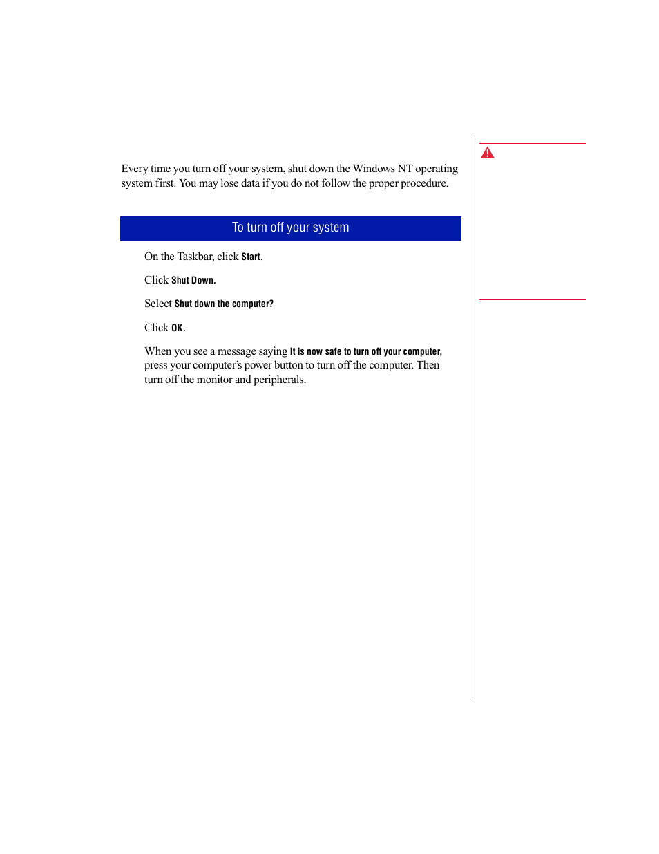 Turning off your system | Gateway E-5250 User Manual | Page 16 / 46