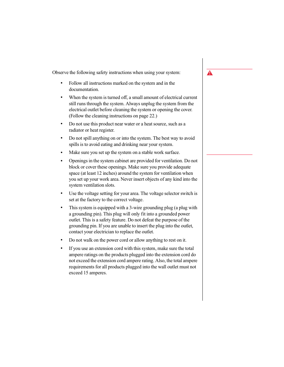 Safety instructions | Gateway E-5250 User Manual | Page 8 / 46