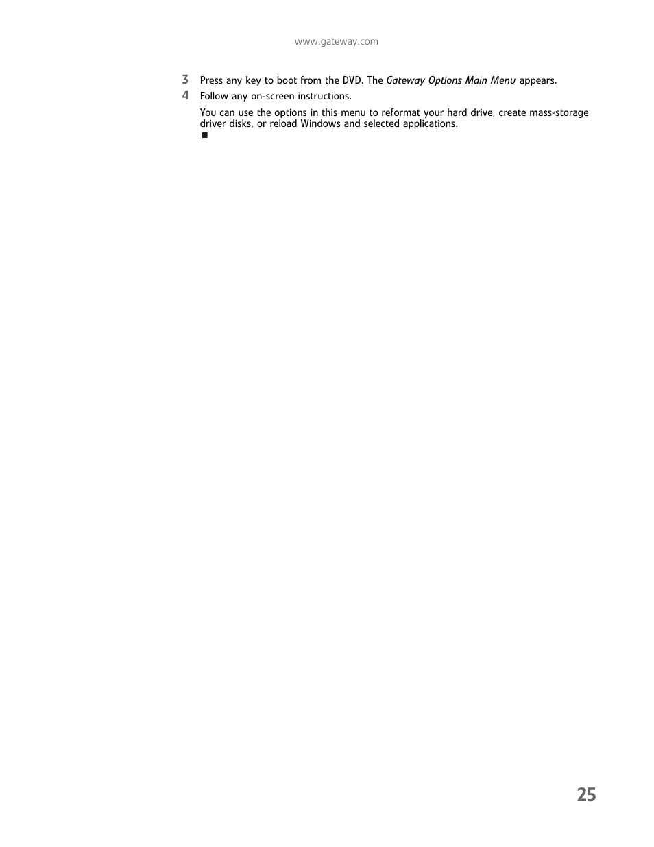 Gateway E-9425R User Manual | Page 31 / 118