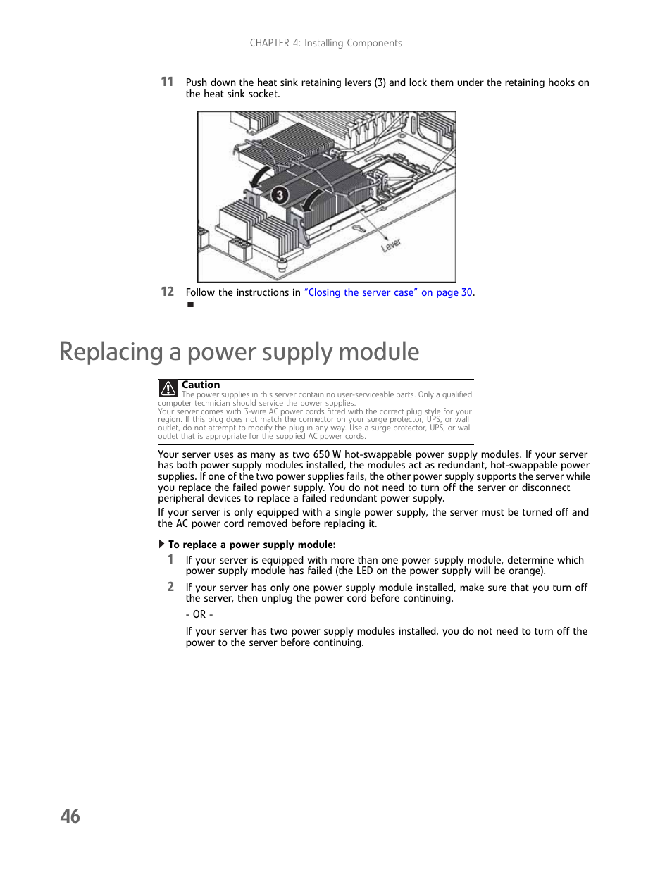 Replacing a power supply module | Gateway E-9425R User Manual | Page 52 / 118