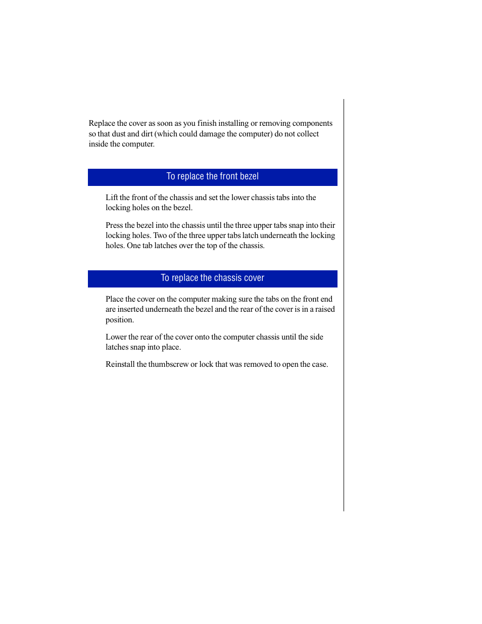 Closing the case | Gateway E-3200 User Manual | Page 14 / 90