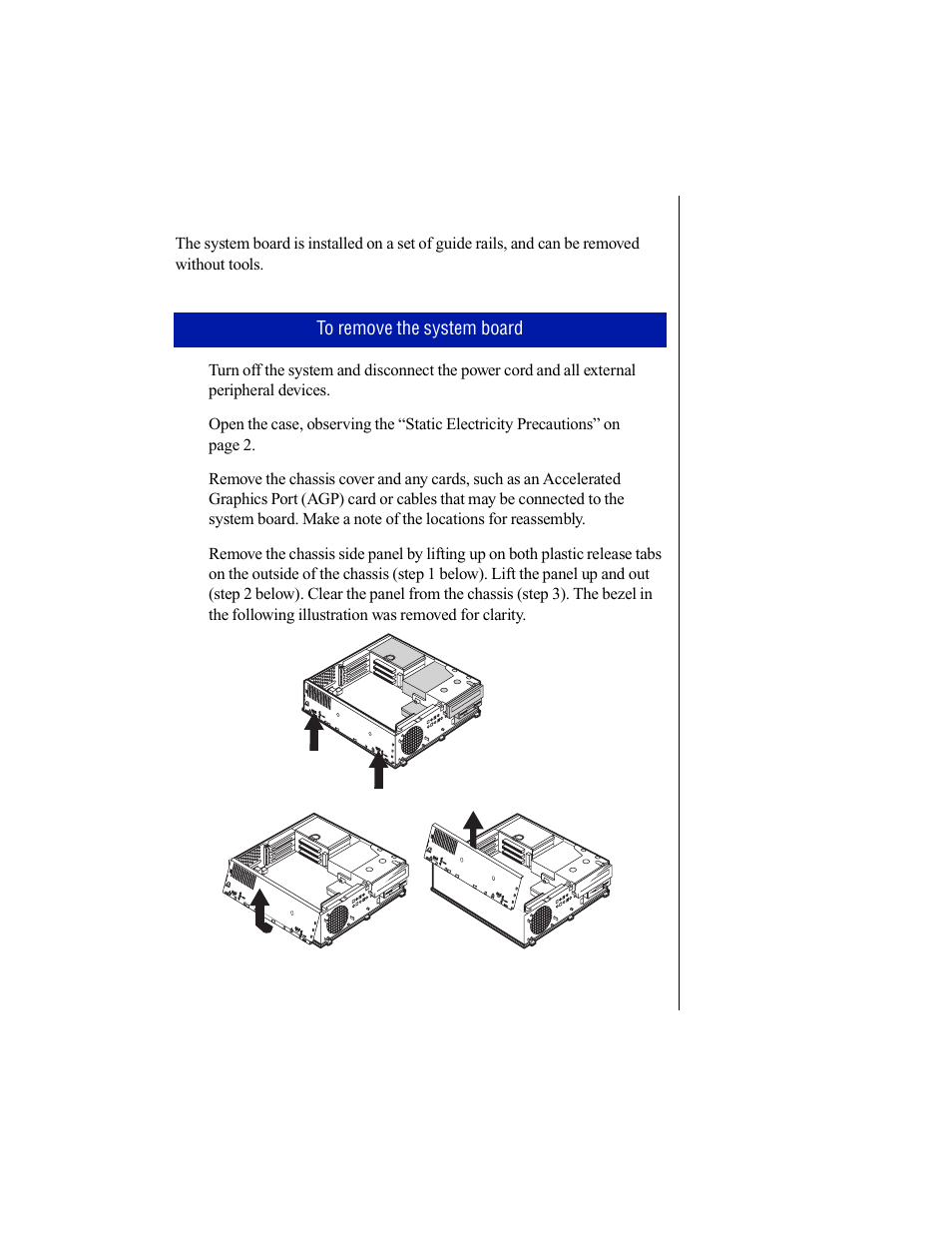 Removing the system board | Gateway E-3200 User Manual | Page 22 / 90