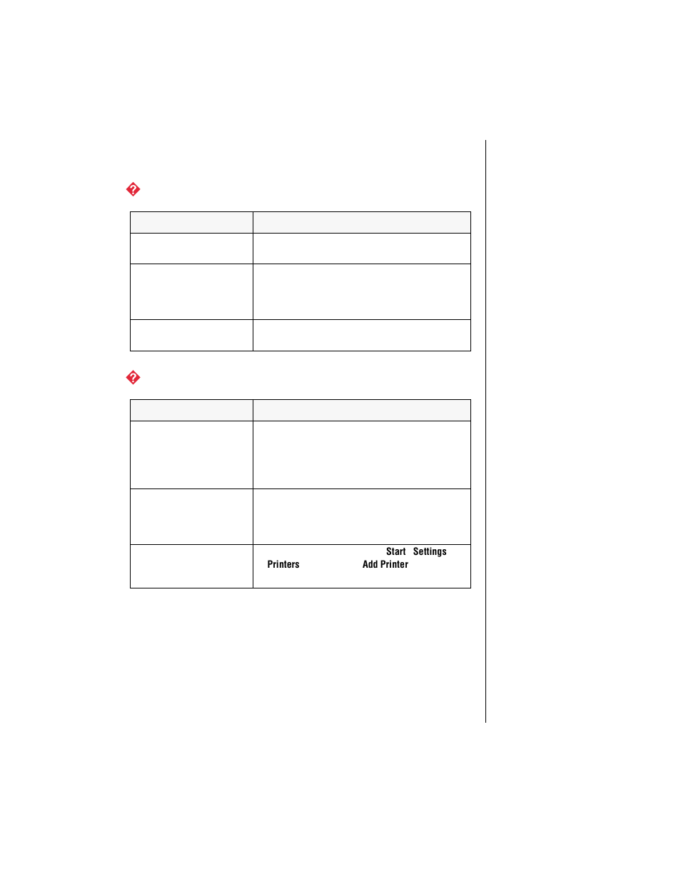 Printer problems | Gateway E-3200 User Manual | Page 68 / 90