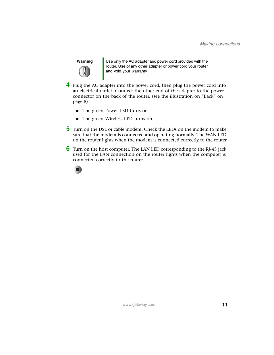 Gateway WBR-100 User Manual | Page 14 / 90
