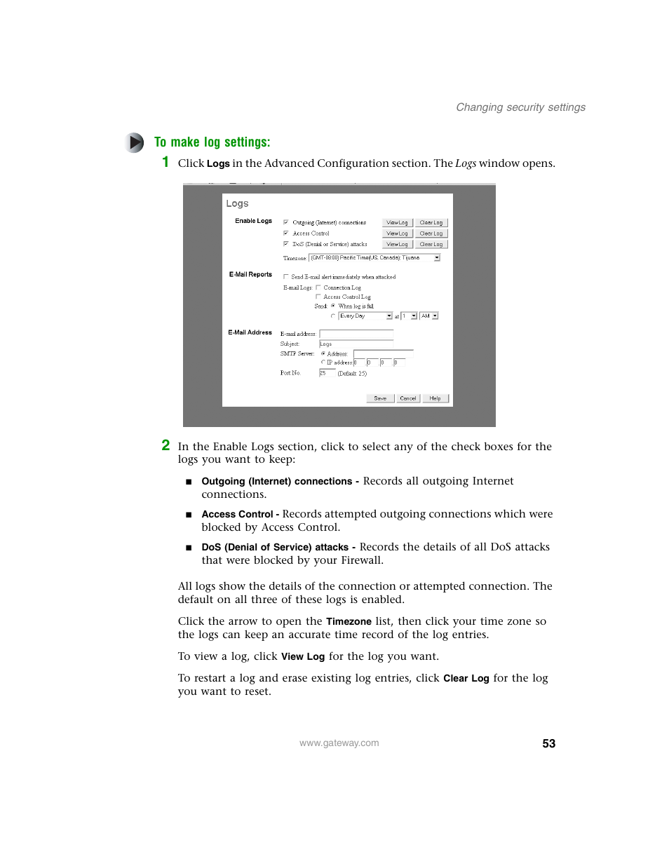 Gateway WBR-100 User Manual | Page 56 / 90