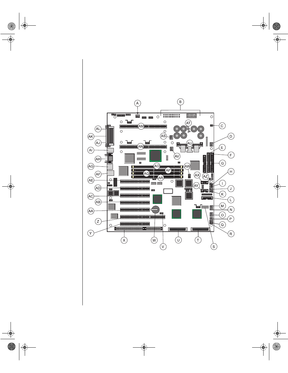 System board components | Gateway ALR 7200 User Manual | Page 26 / 134