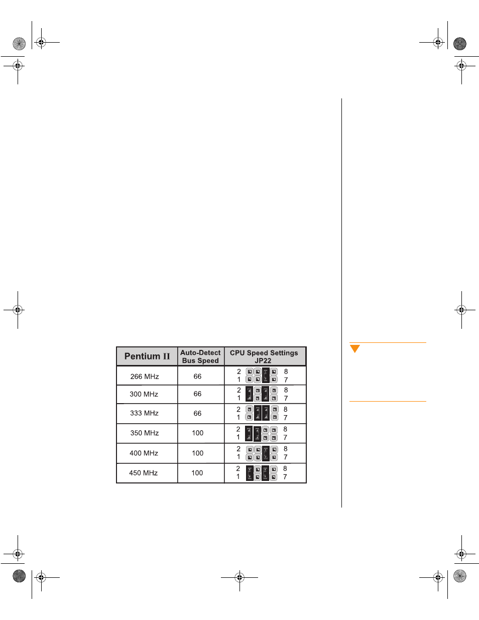 Setting the jumpers, Processor speed jumper | Gateway ALR 7200 User Manual | Page 45 / 134
