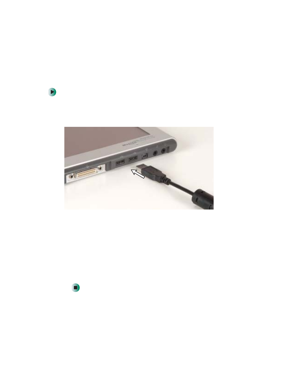 Connecting a digital camera | Gateway Tablet PC User Manual | Page 122 / 304