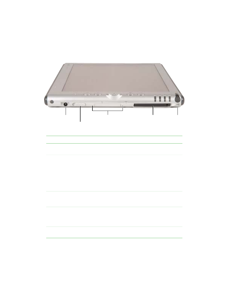 Power switch side | Gateway Tablet PC User Manual | Page 16 / 304