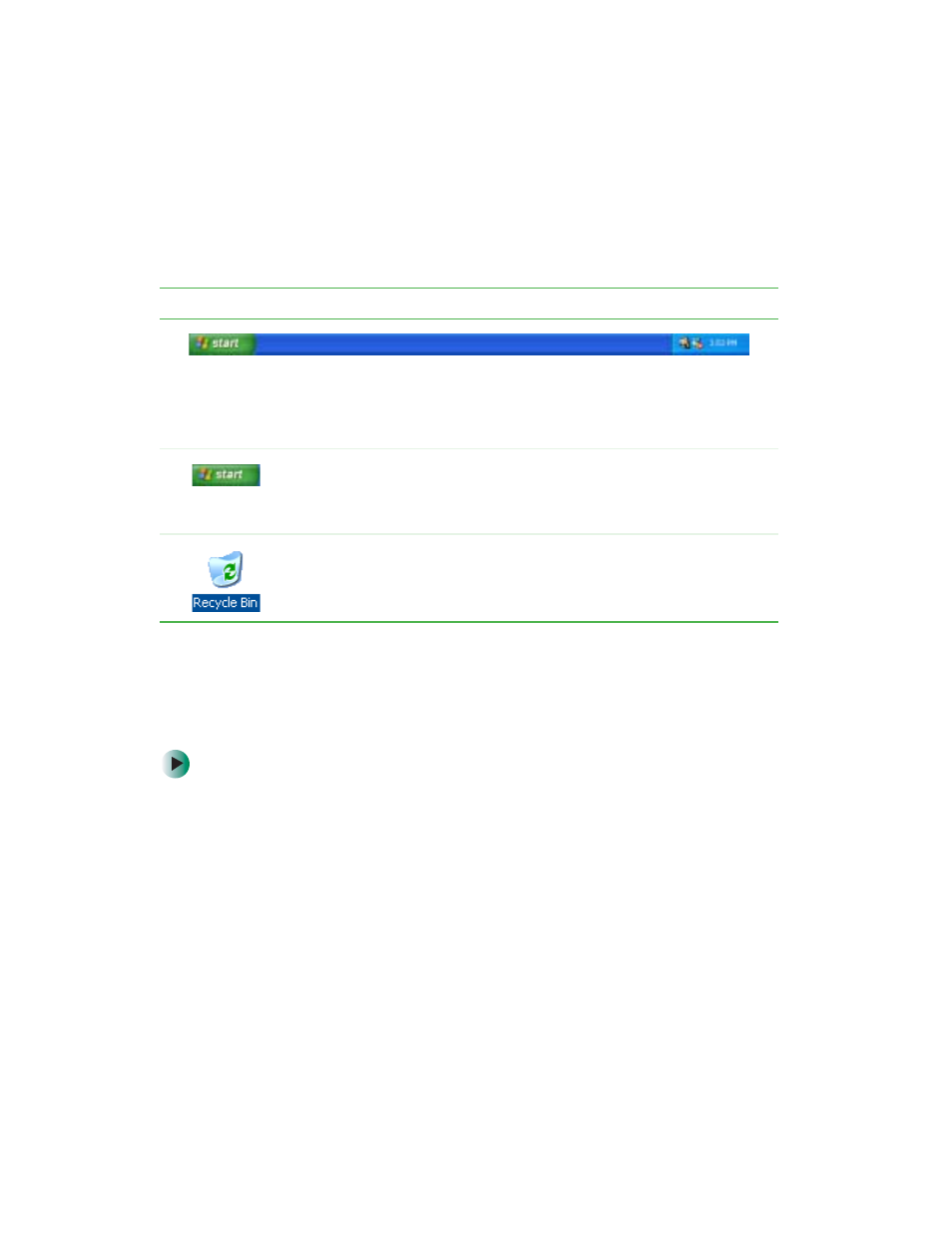 Using the desktop, Using the start menu | Gateway Tablet PC User Manual | Page 66 / 304