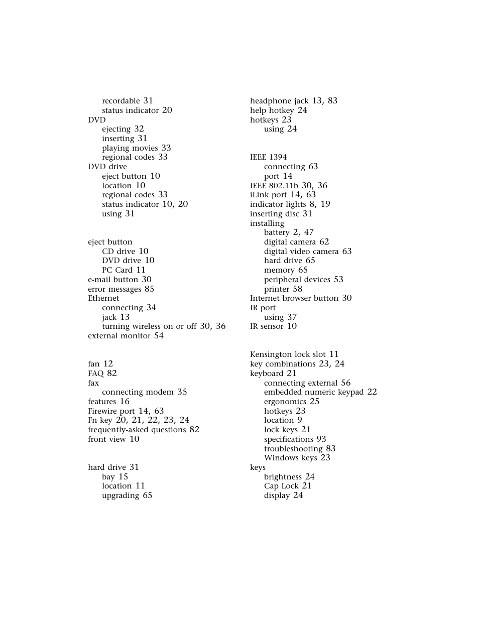 Gateway M500 User Manual | Page 113 / 119
