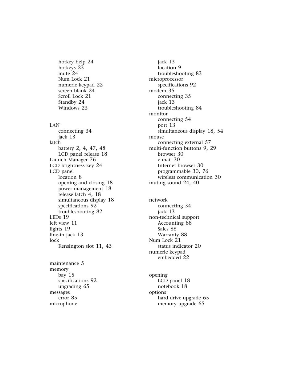 Gateway M500 User Manual | Page 114 / 119